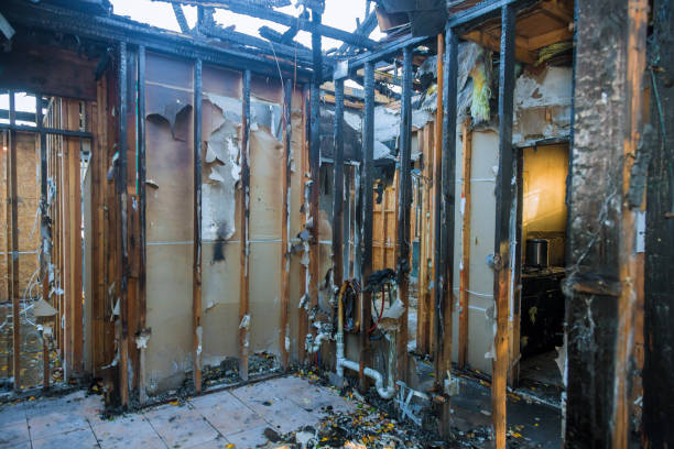 Professional Fire Damage Removal technician working in Pennsauken, NJ